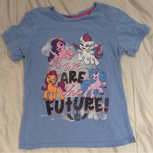 Kids My Little Pony T-Shirt Toddler Tee We Are The Future Official Size 7
